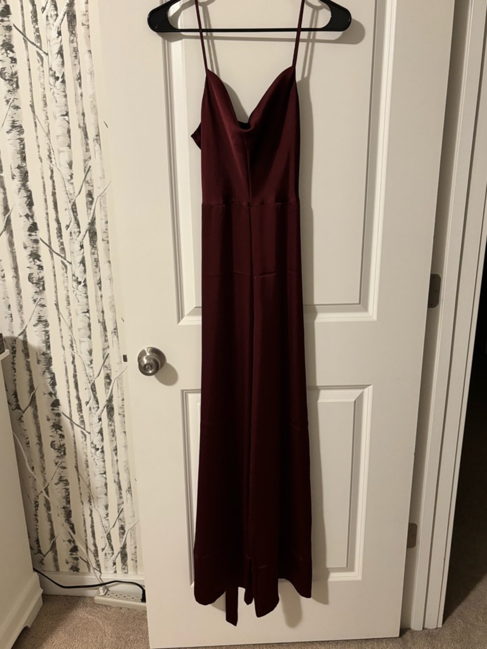 Express Spaghetti Strap Cowl Neck Jumpsuit